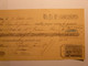 MANDAT LETTRE DE CHANGE CHEQUE De 1899 - J. FRESSINET COUTELLERIE THIERS  - TAMPONS ET TIMBRES - Bills Of Exchange