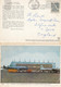 XCAN.57  Oversea Airliners Refuelling At Gander, Newfoundland - 1959 - Double Postcard - Autres & Non Classés