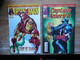 LOT MARVEL HEROES HORS SERIE N 4 + 8 JUIN ET NOVEMBRE 2001 MARVEL COMICS PANINI FRANCE - Marvel France