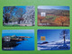 Lot Série Des 4 Cartes Téléphonique De France - VIDE - Télécarte Cabine Téléphone - Les 4 Saisons - 1994 95 - Seasons