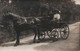 Photographie - Couple Dans Une Carriole - Cheval - Carte Postale Ancienne - Fotografia