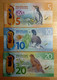 New Zealand 5+10+20 Dollars 2015 UNC Lot3x Polymer - Nieuw-Zeeland