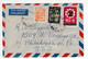 1956. YUGOSLAVIA,SERBIA,BECEJ AIRMAIL COVER TO US,SALVIA OFFICINALIS STAMP,HERBS,FLOWERS - Poste Aérienne