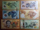 Papua 2+5+10+20+50+100 Kina 1989 2009 2008 2009 2013 2015 UNC Lot6x - Papua-Neuguinea