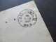 Delcampe - AD Preußen Um 1855 Ganzsachen Umschlag 3 Silbergroschen U 13 A Stempel K2 Breslau Nach Mainz Mit Taxvermerk - Enteros Postales