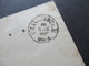 Delcampe - AD Preußen Um 1855 Ganzsachen Umschlag 3 Silbergroschen U 13 A Stempel K2 Breslau Nach Mainz Mit Taxvermerk - Postwaardestukken