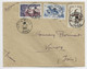 TOGO 8FR+6FR+1FR LETTRE COVER AVION LEMA KARA 17.3.1955 TOGO TO ISERE - Lettres & Documents