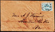 1862. Jefferson 10 Cents Hoyer & Ludwig. RICHMUND VA. SEP. 12 1862. On Turned Cover To Aurelia ... (Michel 2) - JF124227 - 1861-65 Etats Confédérés