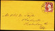 1862. CLARKSVILLE 2 APR 1862. With Matching Straight Line PAID Handstamp And Manuscript 5 On Turned Cover ... - JF124228 - 1861-65 Confederate States