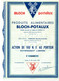 Bloch Potalux- Produits Alimentaires S.A. - Action De 100 N.F. Au Porteur - Nancy Janvier 1960. - Agricoltura