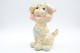 PIEPER POUET SQUEAKY: LEDRAPLASTIC DOG HOND CHIEN  - L=13  - ***  - M DEP ELEPHANT ITALY  - Rubber - Vinyl - 1960's - Schtroumpfs