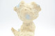 PIEPER POUET SQUEAKY: LEDRAPLASTIC DOG HOND CHIEN  - L=13  - ***  - M DEP ELEPHANT ITALY  - Rubber - Vinyl - 1960's - Smurfs