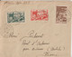 MAROC - 1946 - ENVELOPPE De BOUFEKRANE (BUREAU RARE) => PONT D'AUBENAS (ARDECHE) - Lettres & Documents