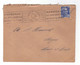 Curiosité, Enveloppe De 1954 De Narbonne (11) Pour Angers, N°886 , Flamme Avec Chiffres à L'envers Sur Cachet Dateur, - Cartas & Documentos