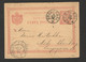 ROMANIA TO AUSTRIA - POSTCARD STATIONERY - 1895. - Other & Unclassified