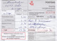 Denmark Regning Manglende Porto Bill TAXE Postage Due Norway Line Cds. VISSENBJERG POSTEKSP. Nr. 1, 1994 Postsag - Cartas & Documentos