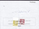 Denmark Regning Manglende Porto Bill TAXE Postage Due USA Line Cds. SKÅRUP FYN POSTEKSPEDITION 1994 Postsag (2 Scans) - Cartas & Documentos
