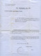GB 1879, QV 1d (Pl. 190, CJ) And 2d (Pl. 15, TL - One Short Perf.) On Very Fine Registered Printed Matter (Bankruptcy) - Cartas & Documentos