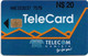 Namibia - Telecom Namibia - African Wild Cat, Chip Siemens S30, (Big Cn. NAEIExxxx Xxxx, Normal 0), 20$, Used - Namibia