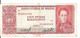 BOLIVIE 100 PESOS L.1962 VF P 163 - Bolivie