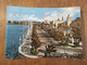 A1038 LIBIA ITALIANA - TRIPOLI - LUNGOMARE ACQUARELLATA FOTO AULA FG VG 1961 - Libia