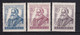 TRIESTE ZONA B - PS 54/56, Pietro Paolo Vergerio, Complete Serie, MNH / 2 Scan - Autres & Non Classés