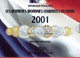 France. Série Brillant Universel 2001 - BU, BE & Coffrets