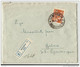 Yugoslavia Partisan Error Double OVPT On Registered Cover Used Beograd 1948 - Geschnittene, Druckproben Und Abarten