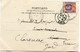 SINGAPOUR CARTE POSTALE -SINGAPORE HONGKONG ET SHANGHAI BANK DEPART SINGAPORE OC 12 1903 POUR LA FRANCE - Singapur (...-1959)