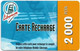 Benin - Libercom - Carte Recharge (Orange), Reverse 1, GSM Refill 2.000CFA, Used - Benin