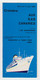 1964 Cruise 6/17 Jun Canary Islands-Tunisia SS AGAMEMNON Cruise Ship On Board, Brochure-Prices-Schedule (867) - Europa
