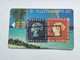 GERMANY-(DE-E-3/91)-Briefmarken 3 Blaue Mauritius-Rote-(2)-(40units)-(8/91)-(tirage-30.000)used Card+1card Prepiad Free - Francobolli & Monete