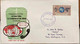 NEW ZEALAND,1965, CENTENARY ITU, PRIVATE FDC ,TO ,INDIA,TO ADDRESS,A.JOHN K.BAILEY,GENERAL SURGEON,WELLINGTON POST M - Brieven En Documenten