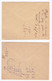 2 Enveloppes 1902, A, FOULQUIE  Fers, Fontes Et Quincaillerie  Béziers Hérault - Brieven En Documenten