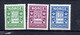 Norwegen 1921/23 Portomarken 8/10 Ziffern Postfrisch - Neufs