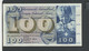 SUISSE - Billet 100 Francs 1957 SUP/XF Pick-49b N° 65967 - Suisse