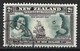 New Zealand 1940. Scott #232 (U) Abel Tasman, Ship And Chart Of West Coast Of New Zealand - Used Stamps