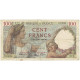 France, 100 Francs, Sully, 1941, O.15644, TB, Fayette:26.39, KM:94 - 100 F 1939-1942 ''Sully''