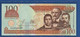 DOMINICAN REPUBLIC - P.175 – 100 Pesos Oro 2002 UNC, Serie AG 0000287 - Commemorative Issue - Low Serial Number - Dominicaine