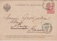 1884 - RUSSIE - CP ENTIER POSTAL => NANCY - Interi Postali