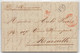 LETTRE DE SAINT DENIS DE LA REUNION 1844 AVEC OUTRE MER PAUILLAC EN ROUGE => FRANCE COVER - Cartas & Documentos