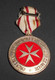 1990 Médaille Ordre Souverain Militaire Et Hospitalier De Malte Grand Maître Aux Pélerins De L'Ordre - Otros & Sin Clasificación