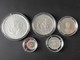 COLECCION DE 5 MONEDAS DE PLATA SERIE I - AÑO 1989 MATE - 500 AÑOS DEL DESCUBRIMIENTO DE AMERICA (COIN) SILVER-ARGENT - Sets Sin Usar &  Sets De Prueba