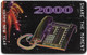 Namibia - Telecom Namibia - Millennium 2000 - Happy New Year, Solaic, 1999, 10$, Used - Namibie