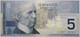 Canada - 5 Dollars - 2001 - PICK 101a - NEUF - Canada