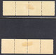 Canada 1949 Coils, Mint No Hinge/ Mounted(middle 2 Stamps), Sc# 295-296, SG - Roulettes