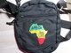 SACOCHE - PETIT SAC A BANDOULIERE REGLABLE - AFRICA VERT JAUNE ROUGE REGGAE LION - Other & Unclassified
