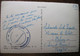 1950's Maroc Marrakech Riad FM 82e Compagnie Transmissions Cover Voyagée Cpsm Ak - Cartas & Documentos