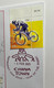 (2 Oø 50 A) 2024 Olympic Flame With Depart From Marseille (Proposed Itirenary Of Flame) (Cycling Stamp) 3-2-2023 - Summer 2024: Paris