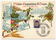 ALGERIE - Carte Maximum 8f Blason D'Oran - Obl Foire D'Oran 18/19 Octobre 1952 - Maximumkarten